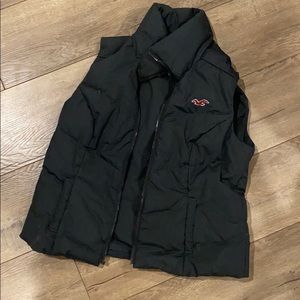 Hollister puffy vest